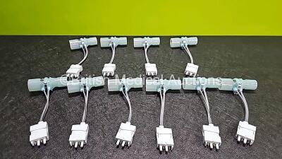 10 x GE Datex-Ohmeda Anaesthetic Machine Flow Sensors Ref 2089610-001 *Mfd 1 x 2019, 7 x 2020 & 2 x 2022*