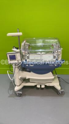 Drager Caleo Infant Incubator Version 2.11 with Mattress (Powers Up)