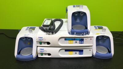 Mixed Lot Including 3 x Airvo 2 Humidifiers (2 x Power Up), 1 x Operating Table Remote Control and 2 x Mitek VAPR 3 Electrosurgical / Diathermy Units (Both Power Up)