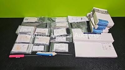 Mixed Lot Including 2 x Kyphoplasty Balloon Catheter, 3 x IN OSS Injectable Bone Substitute, 2 x Graspers and Various X-Spine Straight and Bent Rods - 2