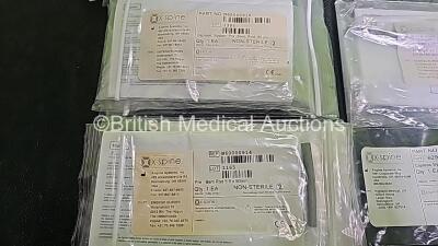 Mixed Lot Including 2 x Kyphoplasty Balloon Catheter, 3 x IN OSS Injectable Bone Substitute, 2 x Graspers and Various X-Spine Straight and Bent Rods - 5