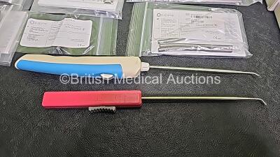 Mixed Lot Including 2 x Kyphoplasty Balloon Catheter, 3 x IN OSS Injectable Bone Substitute, 2 x Graspers and Various X-Spine Straight and Bent Rods - 13