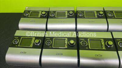 10 x ResMed S9 Autoset EPR CPAP Units with 1 x ResMed H5i Humidifier Chamber (All Missing Rear Labels - See Photos) - 4