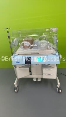 Drager Isolette 8000 Plus Infant Incubator Version 5.00 with Mattress (Powers Up) *S/N KC01380*