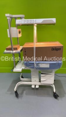 Drager Babytherm 8010 Infant Resuscitaire *Mfd 2019* with Gel Mattress - Unused (Powers Up) *SN ASMB-0010*