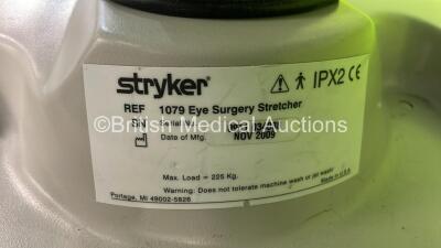 Stryker REF 1089 Eye Surgery Stretcher with Mattress (Hydraulics Tested Working) - 3