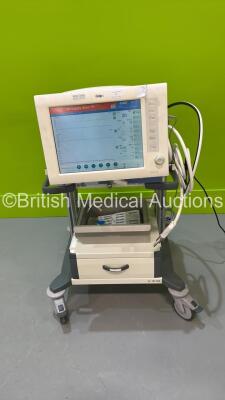 Drager Evita XL Ventilator Ref 8414900-19 Software Version 07.03 - Running Hours 80563 with CO2 Sensor and Hoses (Powers Up) *S/N ARWM-0209*