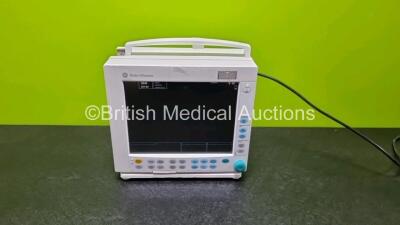 Datex-Ohmeda S/5 Compact Anaesthesia Type F-CM1 05 Monitor (Powers Up, Slight Crack In Casing - See Photo) *SN 6713379*