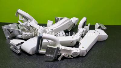 13 x Various GCX Monitor Arms (5 x Only In Photo) *cage*