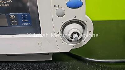 Job Lot Including 2 x Philips IntelliVue MP70 Patient Monitors (Both Power Up, Both Damaged Cases and 1 x Missing Dial - See Photos), 1 x Philips IntelliVue MP30 Touch Screen Patient Monitor (Powers Up, Missing Battery Door and Damaged Case - See Photos) - 15