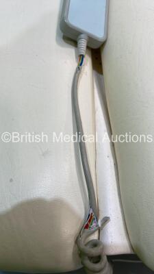 Seers Medical 3 Section Couch with Controller - Damage to Cable - See Photo (Powers Up) *S/N 18562* - 4