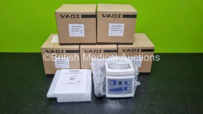 5 x Vadi VH-1500 Respiratory Humidifier Units (Like New In Box, 2 Pin Power Supply) *SN 1500201034009 / 150020103454553 / 1500201035601 *