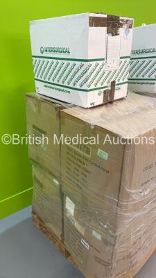 Pallet of Consumables Including Easiair Full Soft Hoods, Covidien Sutures and Universal Bile Bags (Out of Date) - 3