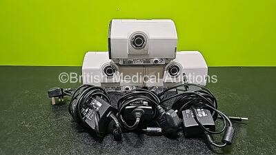 3 x ResMed Airsense 10 Autoset For Her CPAP Units with 3 x Power Supplies (All Power Up and 1 x Faulty Power Supply) *SN 22201100517 / 22181879513 / 22191575989* - 8