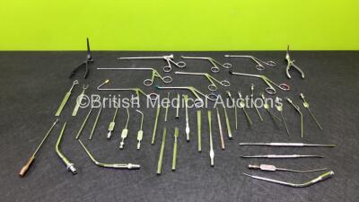 Job Lot of Various Surgical Instruments Including Karl Storz and R.Wolf Forceps