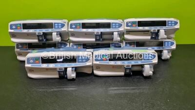 8 x Carefusion Alaris GH Syringe Pumps (All Power Up) *SN 800207112 / 800236800 / 800208507 / 800208632 / 800208734 / 800205358 / 800230833 / 800208737*