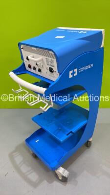 Covidien Force Triad Electrosurgical / Diathermy Unit on Stand (Draws Power with Blank Screens and Fault) *S/N T2B27319EX* **Mfd 2012** - 3