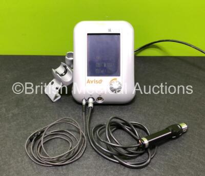 Quantel Medical Aviso Echograph with 1 x TP-01 B.V.I Transducer / Probe and 1 x B1 10 MHz Transducer / Probe (Powers Up) *C*