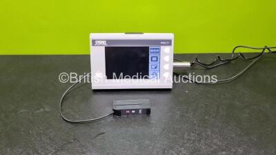 Karl Storz 8402 ZX Video Laryngoscope Monitor (Powers Up) with Power Supply and Karl Storz 8402 X Electronic Module *SN VX4379 / VX3704*