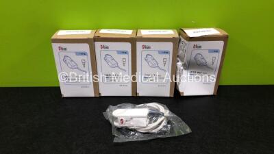 4 x Masimo LNCS DCI SpO2 Cables *Like New in Box*