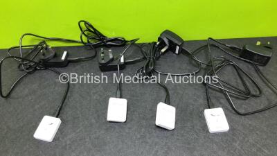 20 x Medtronic iPro2 Dock Glucose Monitors with Power Supplies Ref MMT-7742 (4 in Photo - 20 in Total) - 2