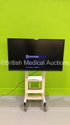 NEC Multisync P521 52" LCD Monitor on Stand (Powers Up) *S/N L528N7*