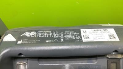 Job Lot Including 1 x AirSep VisionAire 5 Oxygen Concentrator (Foreign Plug) and 1 x Nidek Nuvo Lite Mark 5 Oxygen Concentrator (Foreign Plug and Damage to Handle - See Photos) *SN GPB0119330348 / 19215628* - 6