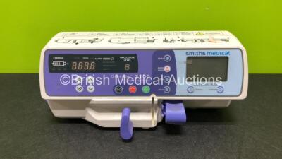 Smiths Medical Graseby 2100 Syringe Pump (No Power) *SN 201207142*