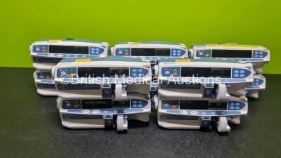 10 x Carefusion Alaris Plus CC Syringe Pumps (All Power Up) *SN 135053838 / 135051783 / 135053873 / 13051771 / 800339352 / 135051837 / 135053819 / 135051808 / 135051852 / 800303756*