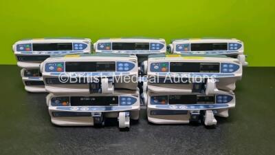 10 x Carefusion Alaris Plus CC Syringe Pumps (All Power Up) *SN 135051835 / 135051830 / 135051834 / 135056677 / 800339275 / 135053866 / 135051831 / 1350518564 / 135033336 / 135053844*