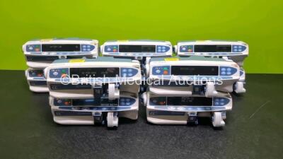 10 x Carefusion Alaris Plus CC Syringe Pumps (All Power Up) *SN 135051840 / 135053828 / 135053870 / 135049998 / 372027642 / 135051782 / 135051770 / 135051851 / 135051839 / 1354051819*