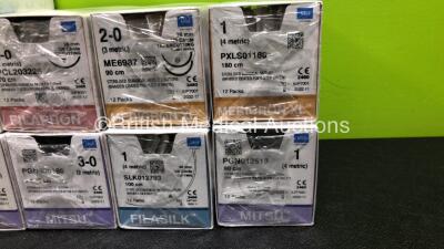 Job Lot of Various Meril Surgical Sutures in Boxes *Like New* (Expired 2022) - 4