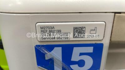 Philips Avalon Ref 862199 Fetal Monitor on Stand (Powers Up with Display Error - See Photo) - 4