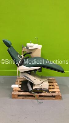 Takara Belmont DEL-7 Dental Chair with Spittoon and Tridac CVS Plus - 2