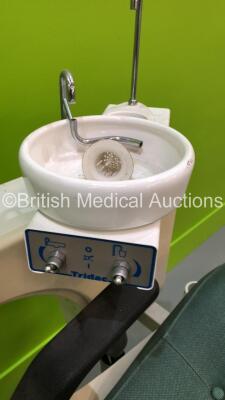 Takara Belmont DEL-7 Dental Chair with Spittoon and Tridac CVS Plus - 8