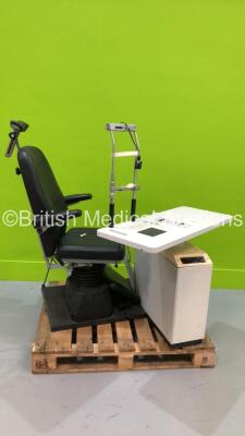 Ophthalmic Suite with Chair, Table and Chin Rest (Powers Up)