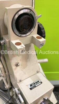 Nikon Unknown Model of Retinal Camera on Table with Chin Rest - 4