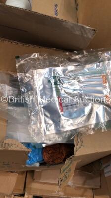 Pallet of Consumables Including Waste Bags, Classic Single Use Manual Resuscitators and Sterile Transfer Sets (Out of Date) - 2