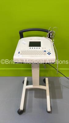 Seca CT8000P ECG Machine on Stand with 10 Lead ECG Leads (Powers Up with Display Fault) *S/N 21873*