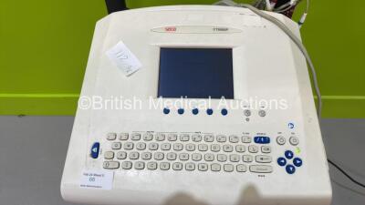 Seca CT8000P ECG Machine on Stand with 10 Lead ECG Leads (Powers Up with Display Fault) *S/N 21873* - 2