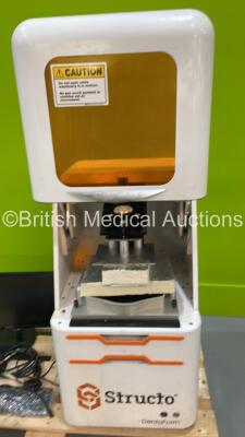 Structo DentaForm Orthodontic 3D Printer with Monitor and Keyboard (Powers Up) *coltish-passbook* - 2