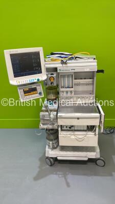 Datex-Ohmeda Aestiva/5 Anaesthesia Machine with Datex-Ohmeda 7900 SmartVent Software Version 4.8 PSVPro, Datex-Ohmeda Monitor with Module Rack Including E-CAiVO Gas Module with Spirometry and E-PRESTN Module, Bellows, Absorber and Hoses (Powers Up) *S/N A