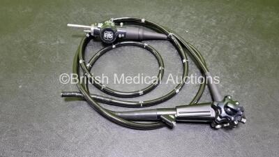 Olympus CF-Q240L Colonoscope - Engineers Report : Optical System - Head Malfunction , Angulation - Bending Section Rubber Badle Strained, Insertion Tube - No Fault Found, Light Transmission - No Fault Found, Channels - No Fault Found Leak Check - No Fault - 2