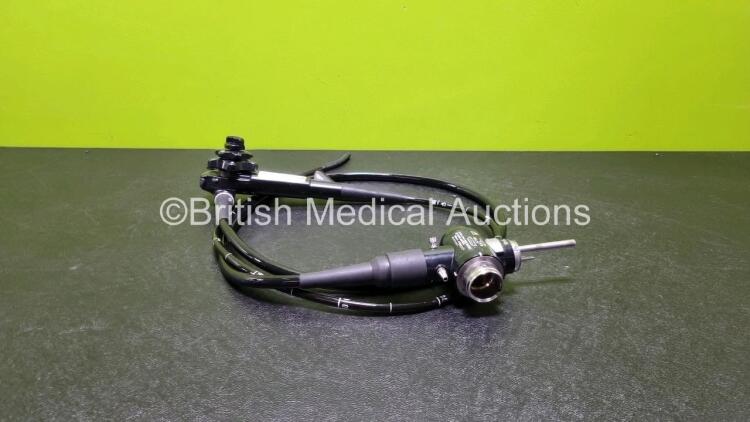 Olympus GIF-XQ240 Video Gastroscope - Engineers Report : Optical System - No Fault Found , Angulation - No Fault Found, Insertion Tube - No Fault Found, Light Transmission - No Fault Found, Channels - No Fault Found Leak Check - No Fault Found *SN 2913510