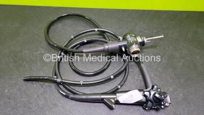 Olympus CF-240L Video Colonoscope - Engineers Report : Optical System - No Fault Found , Angulation - No Fault Found, Insertion Tube - No Fault Found, Light Transmission - No Fault Found, Channels - No Fault Found Leak Check - No Fault Found *SN 2930097* - 2