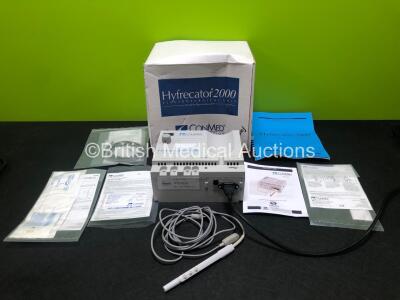 ConMed Hyfrecator 2000 Electrosurgical Unit with Handpiece, Manual and Accessories (Powers Up) *SN 10LGJ327*