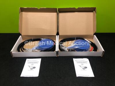 2 x Single Blue Foot Pedals for ConMed Valleylab Diathermy Machines REF MP1114-03-AMP-001-2 (Like New in Boxes)