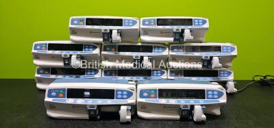 10 x CareFusion Alaris GH Syringe Pumps (8 x Power Up and 2 x Draws Power) *RI*