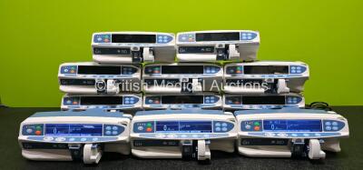 11 x CareFusion Alaris GH Guardrails Plus BD Syringe Pumps (All Power Up)