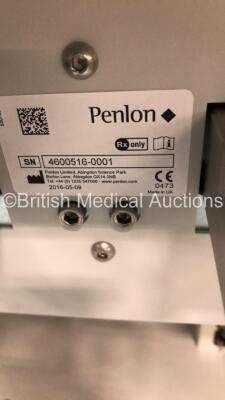 Penlon Prima 460 Anaesthesia Machine with Hoses (Powers Up) *4600516-0001* - 4